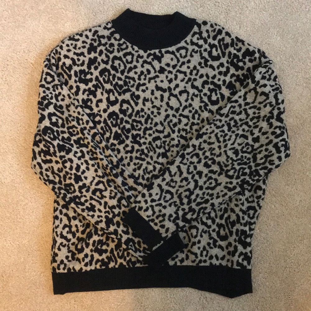 Cheetah sweater